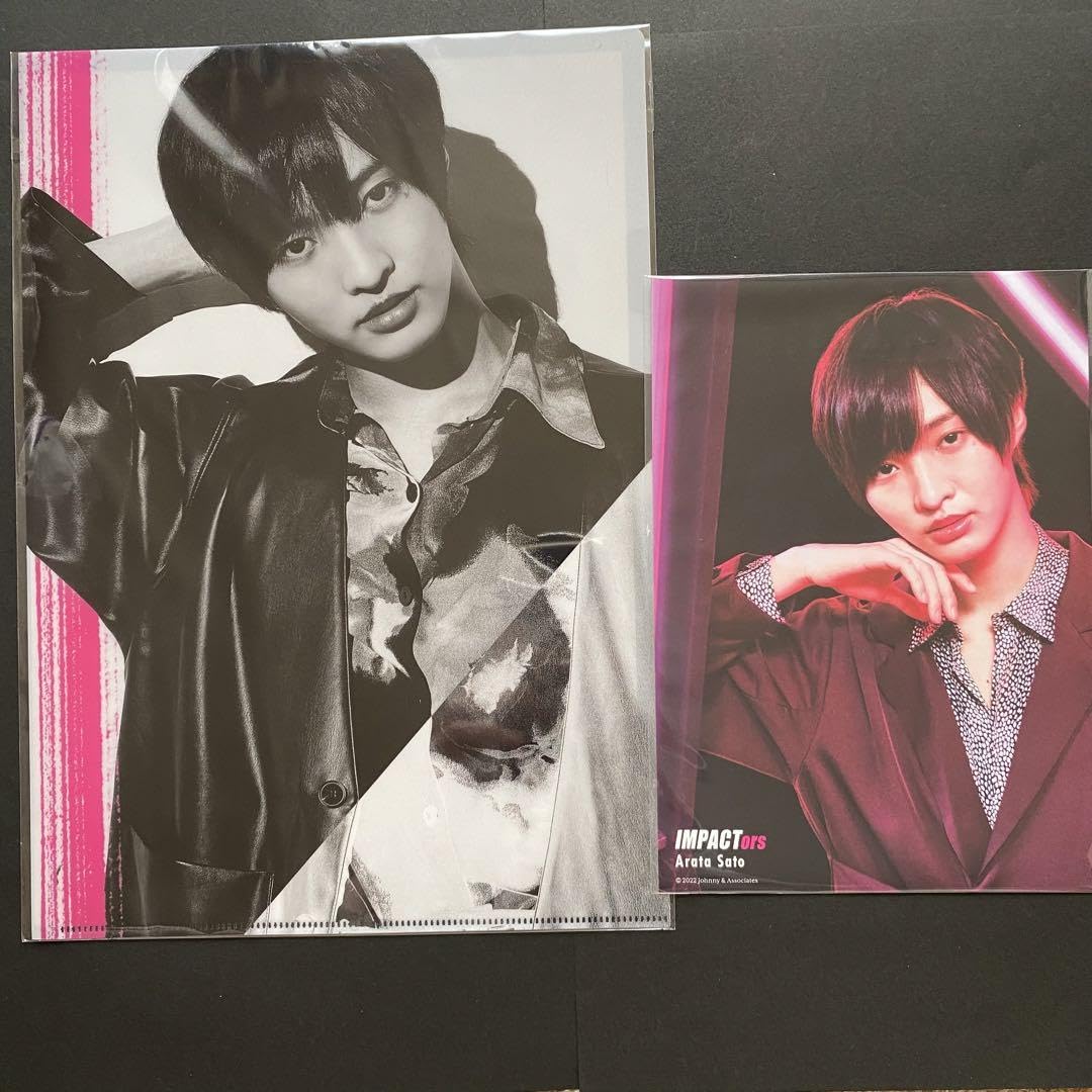 Amazon.co.jp: impactors 佐藤新 クリアファイル フォトカード